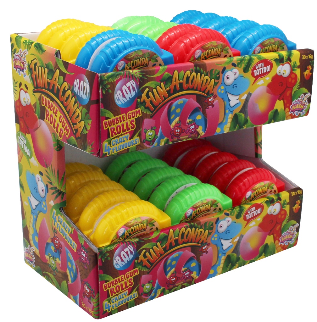 GRAZY FUN ANACONDA TATTO (30 X 16GR.)