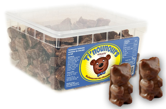 OSITOS CHOCOLATE LECHE 1KG.