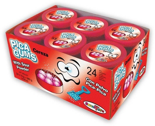 [19502] PICA GUMS CEREZA (24UD X 15GRS.)