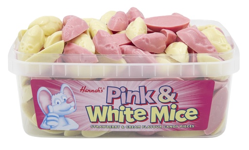 [21038] RATONES ROSAS Y BLANCOS 120PZ.X 5GR.