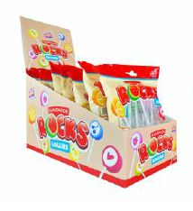 [13518] ROCKS LOLLIES RATAILS BAG 150GR. (copia)