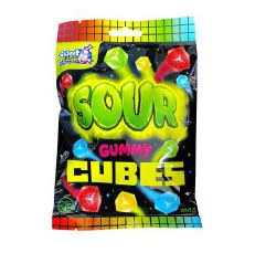 [13516] SOUR GUMMY CUBES 100GR.