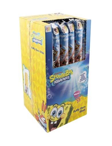 [32507] SPONGE BOB PUFF CORN STICK 25gr.